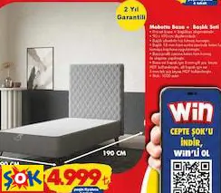 MOBETTO BAZA + BAŞLIK SETİ